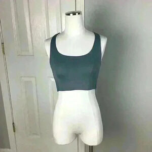 GIRLFRIEND COLLECTIVE PALOMA SPORTS BRA BLUE SIZE X-SMALL